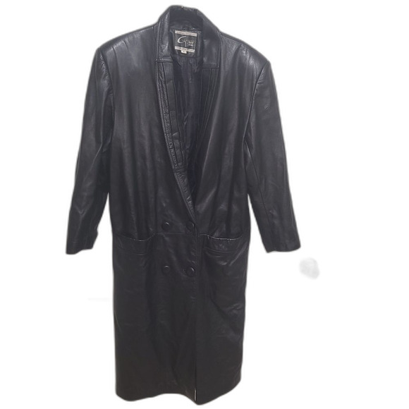 Elegant Black Leather Women's Jacket - Picture 1 of 4